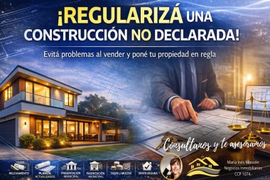 Cómo regularizar una construcción no declarada?